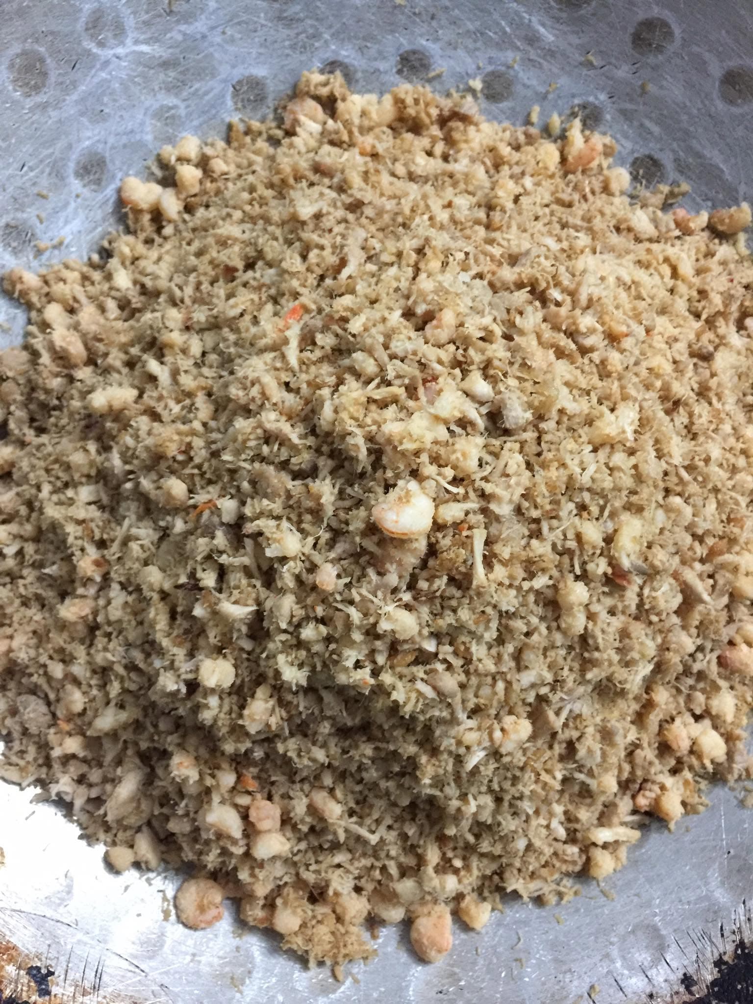 Ruốc tôm thịt nhà làm